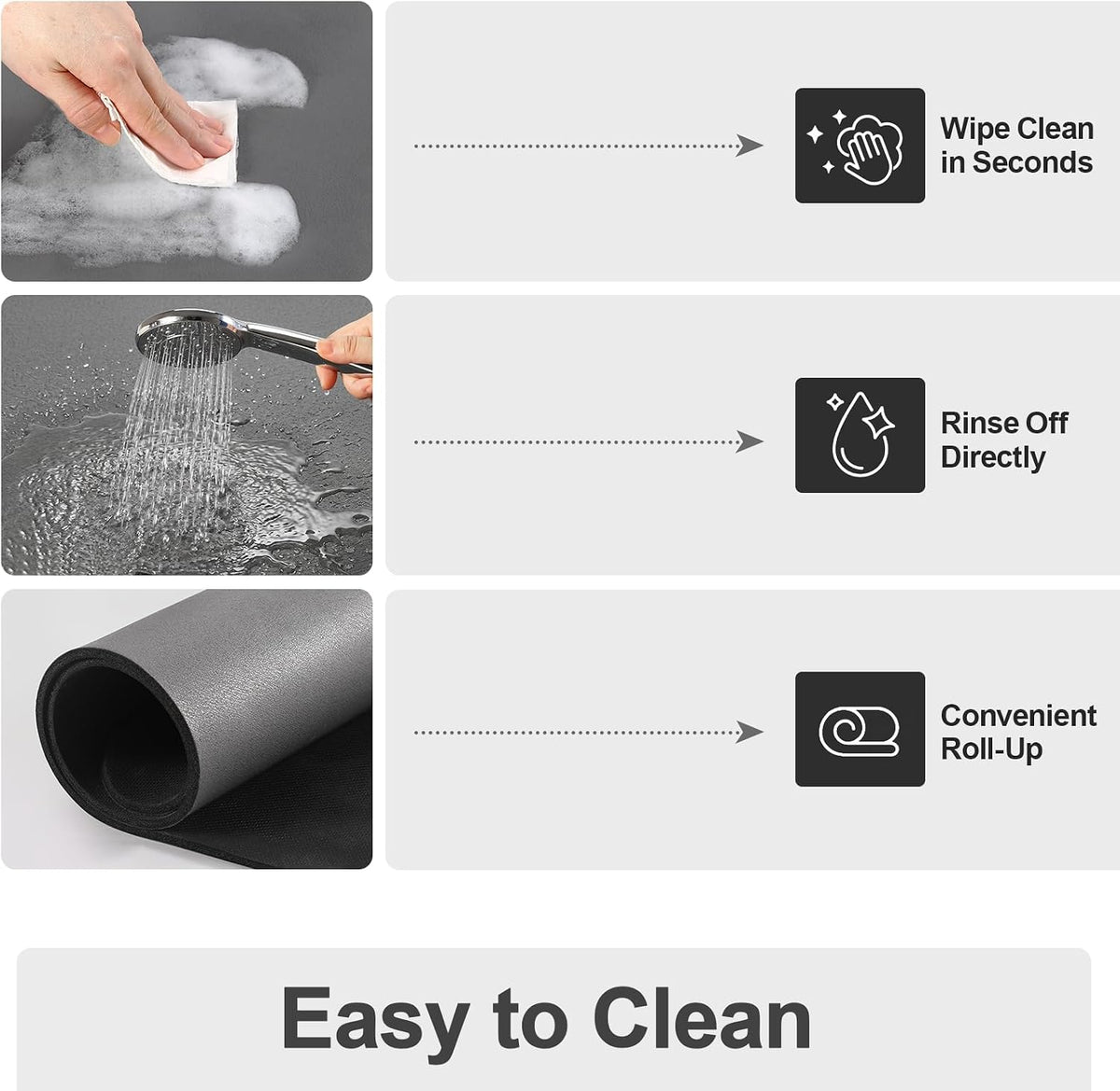 Ecotrim - Dish Drying Mat for Kitchen Counter | Coffee Bar Mat for Countertops